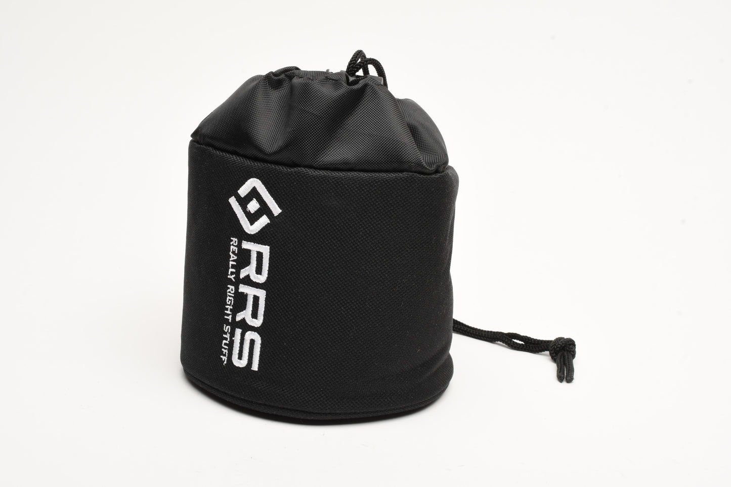 RRS Really Right Stuff string tie pouch ~4" tall x ~5" wide