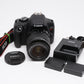 Canon Rebel T7 DSLR w/18-55mm f3.5-5.6 IS II, 2 Batts, Mint-, Only 3417 Acts!