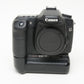 Canon EOS 50D DSLR Body w/BG-E2N Grip, 2Batts, charger, strap, body cap 33K Acts