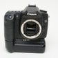 Canon EOS 50D DSLR Body w/BG-E2N Grip, 2Batts, charger, strap, body cap 33K Acts