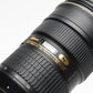 Nikon AFS 24-70mm f2.8G ED SWM Asph. zoom lens, hood, case, Mint-