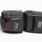 Nikon SB-800 Speedlight flash w/diffuser, stand, filters, Mint-