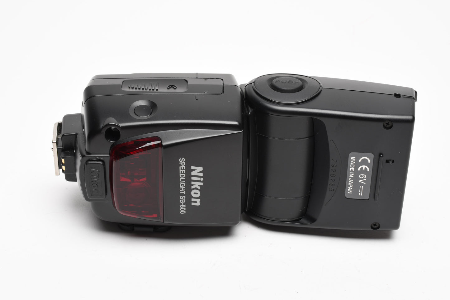 Nikon SB-800 Speedlight flash w/diffuser, stand, filters, Mint-