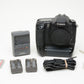 Canon EOS 10D DSLR Body w/BG-ED3 Grip, 2batts, charger, USB, strap, +8GB CF card