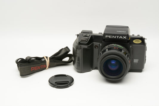 Pentax SF-1 35mm SLR w/AF 35-70mm f3.5-4.5 zoom, tested, good! *Read