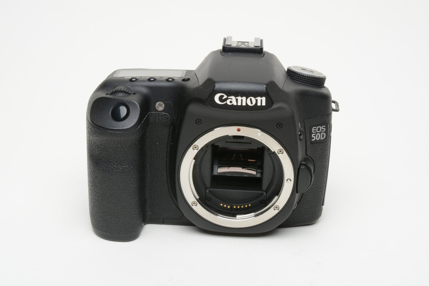 Canon EOS 50D DSLR Body w/Battery, charger, strap, body cap+16GB CF, 13K Acts