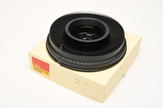 5X Kodak Carousel 140 trays, Nice & clean w/round lids