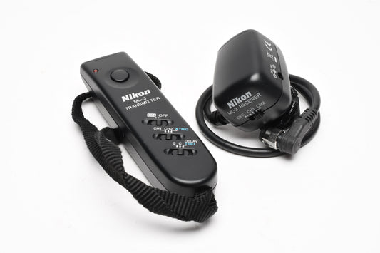 Nikon ML-3 Modulite Remote Set, Transmitter and Receiver, Case, Mint-