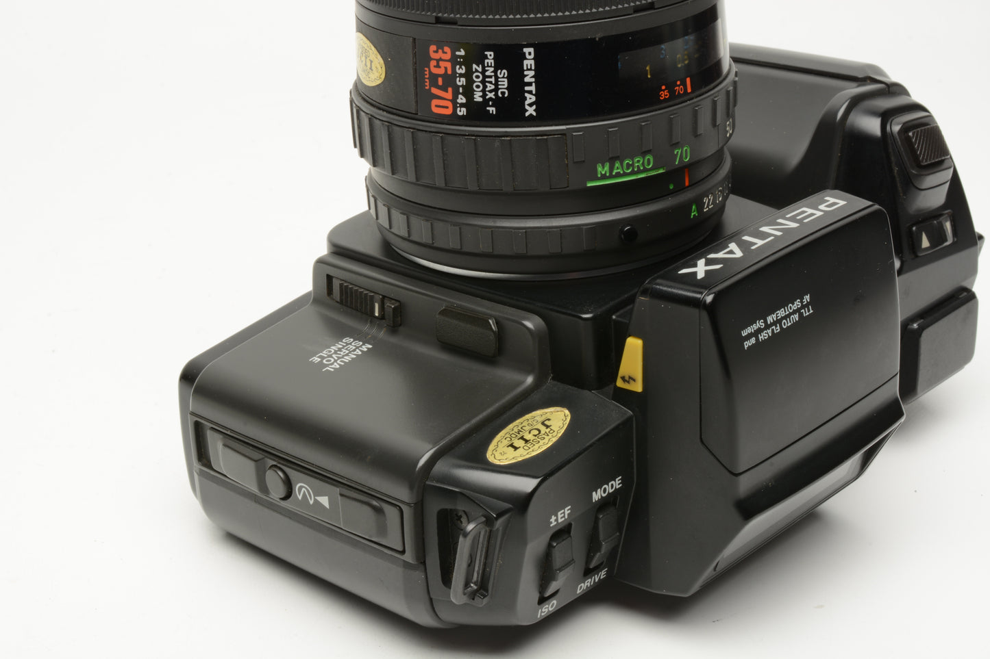 Pentax SF-1 35mm SLR w/AF 35-70mm f3.5-4.5 zoom, tested, good! *Read