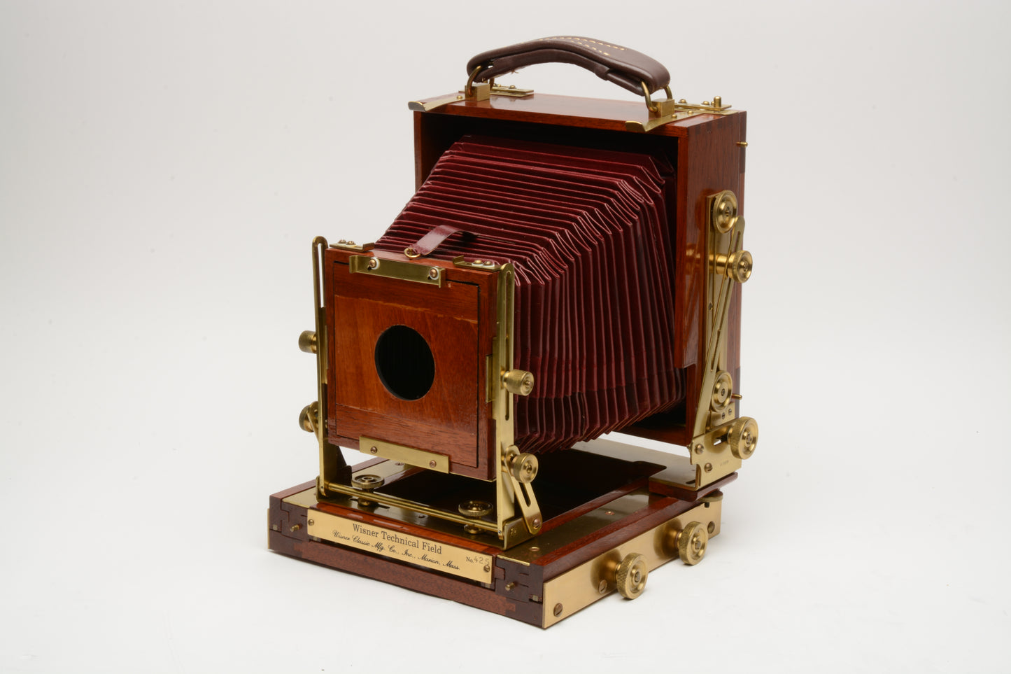 Wisner Technical Field 4x5 View Camera Cherry Wood, Mint-