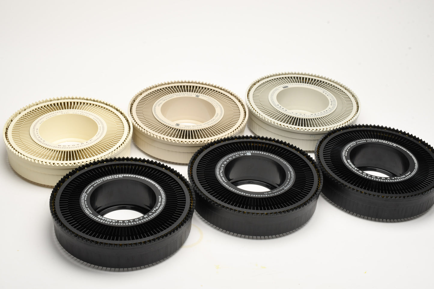 6X Sawyers / GAF Rotary 100 trays, clean, in boxes