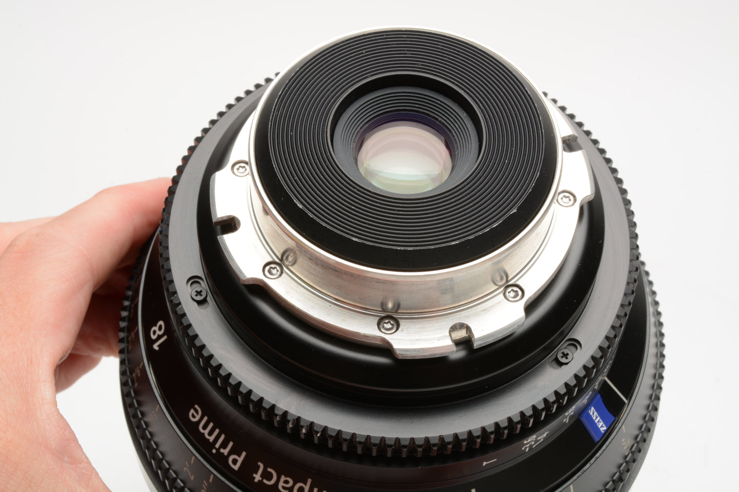 Zeiss Distagon Prime 18mm T3.6 Compact Prime (PL Mount) w/Caps, Nice and clean