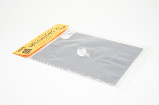 Delta 1 set of 2 Gray Cards 8x10" Very clean
