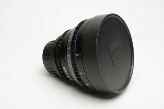 Zeiss Distagon Prime 18mm T3.6 Compact Prime (PL Mount) w/Caps, Nice and clean