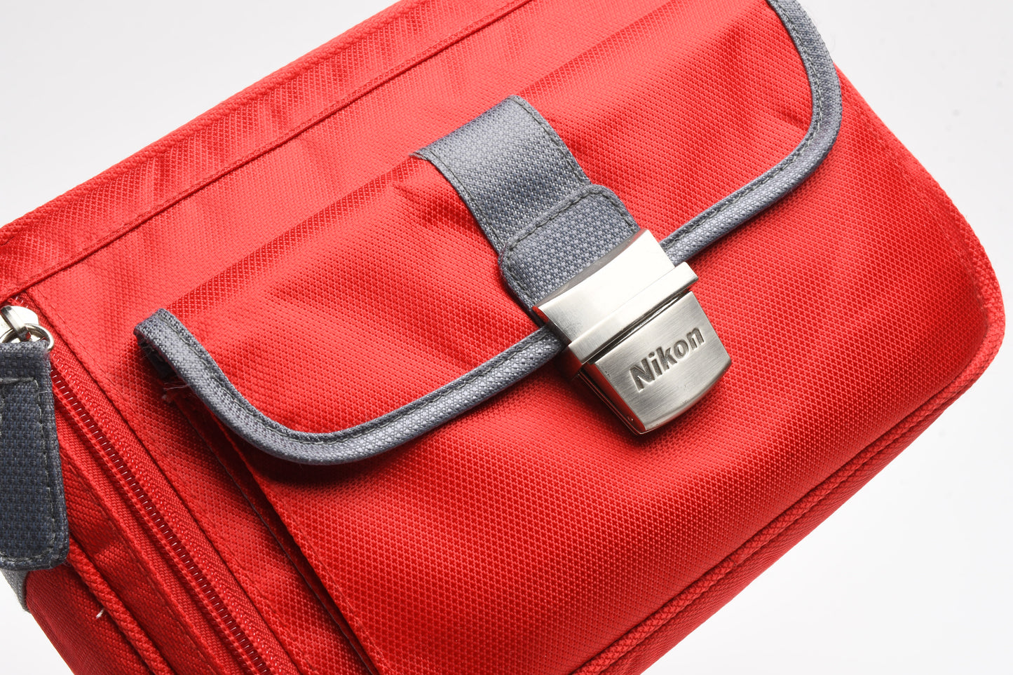 Nikon Red shoulder bag camera bag, Genuine, ~10x6.5x3.25"