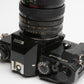 Ricoh KR-5 Super II 35mm SLR w/Access 35-70mm f2.5-3.5 zoom, 1A, strap, Nice!