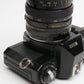 Ricoh KR-5 Super II 35mm SLR w/Access 35-70mm f2.5-3.5 zoom, 1A, strap, Nice!