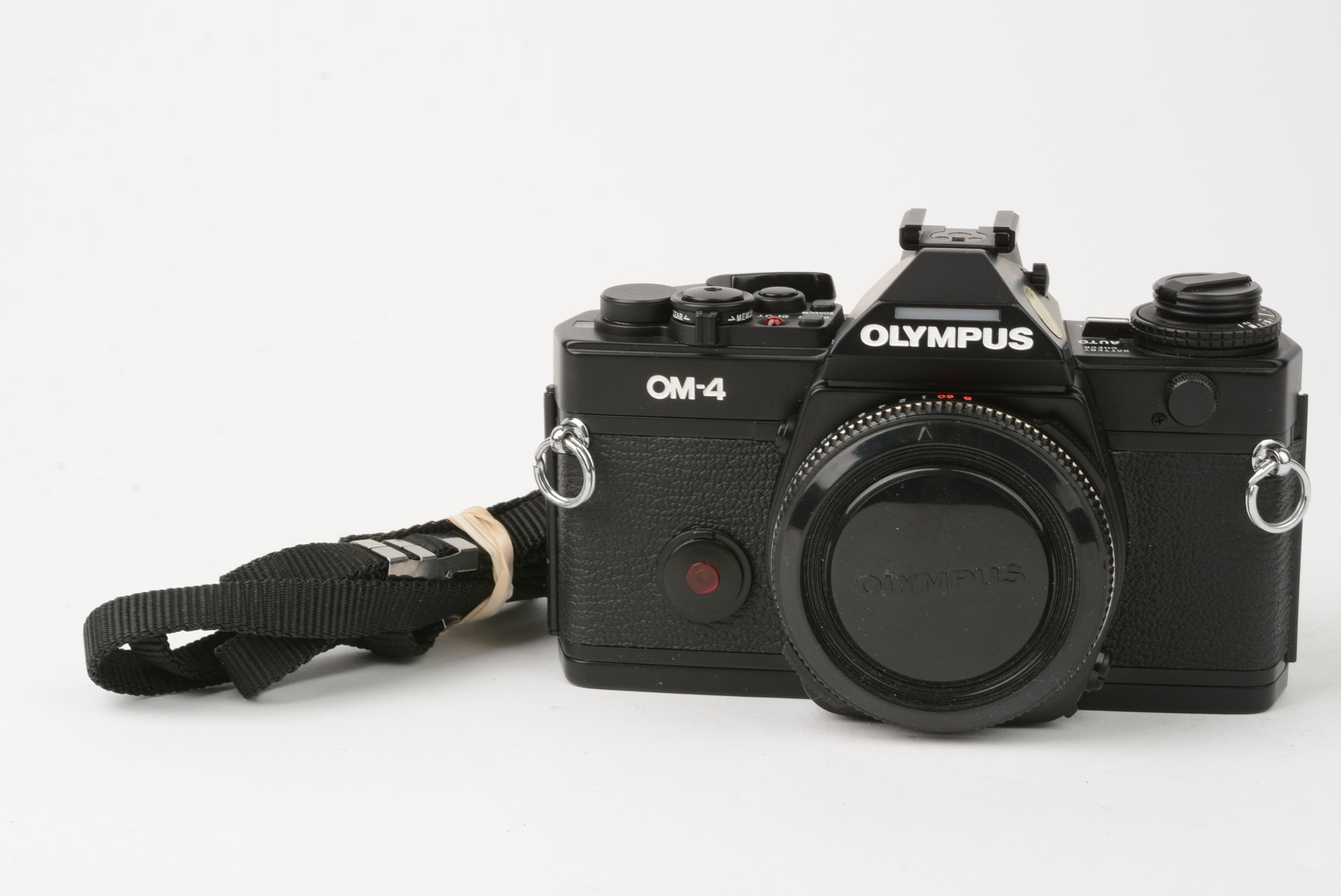 Olympus OM-4 35mm SLR Body Only, new seals, cap, strap, tested