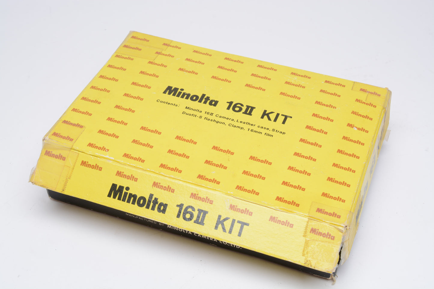Minolta 16 II camera kit, flash, case, +Film! Very clean