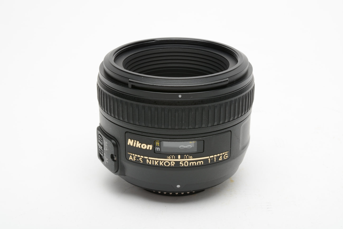 Nikon AF-S Nikkor 50mm f1.4G Lens, caps, pouch, UV filter, clean & sharp!