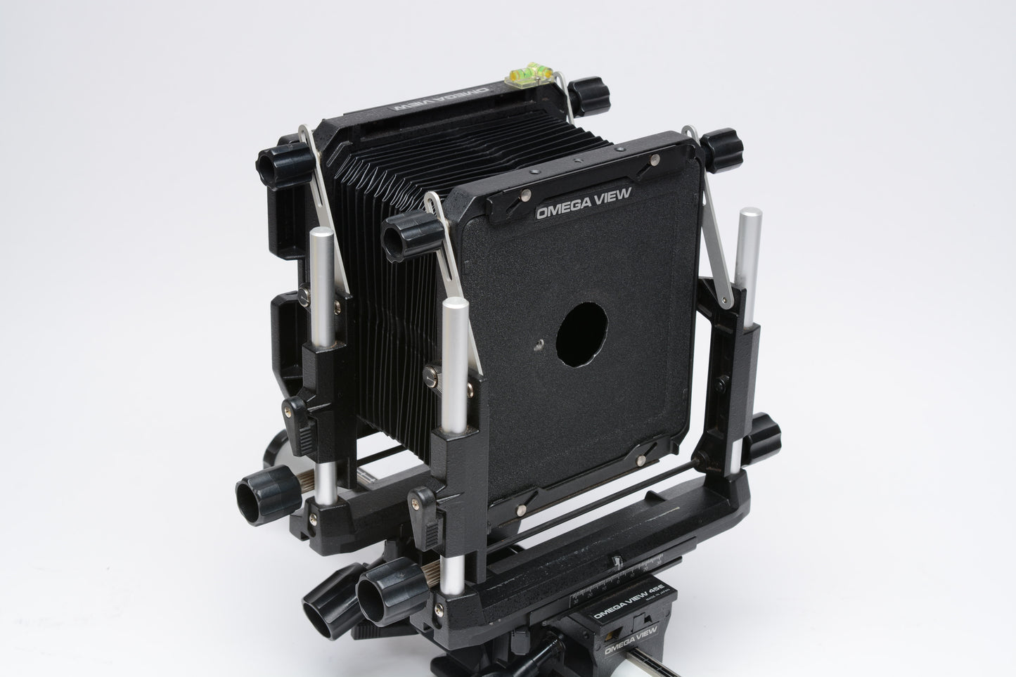Omega View 45E 4x5 Monorail View Camera w/case+lens board