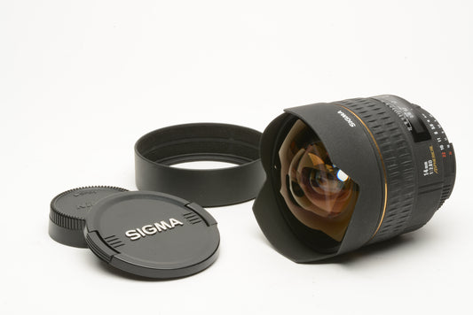 Sigma AF 14mm 1:2.8 D HSM EX For Nikon F Mount Aspherical Lens