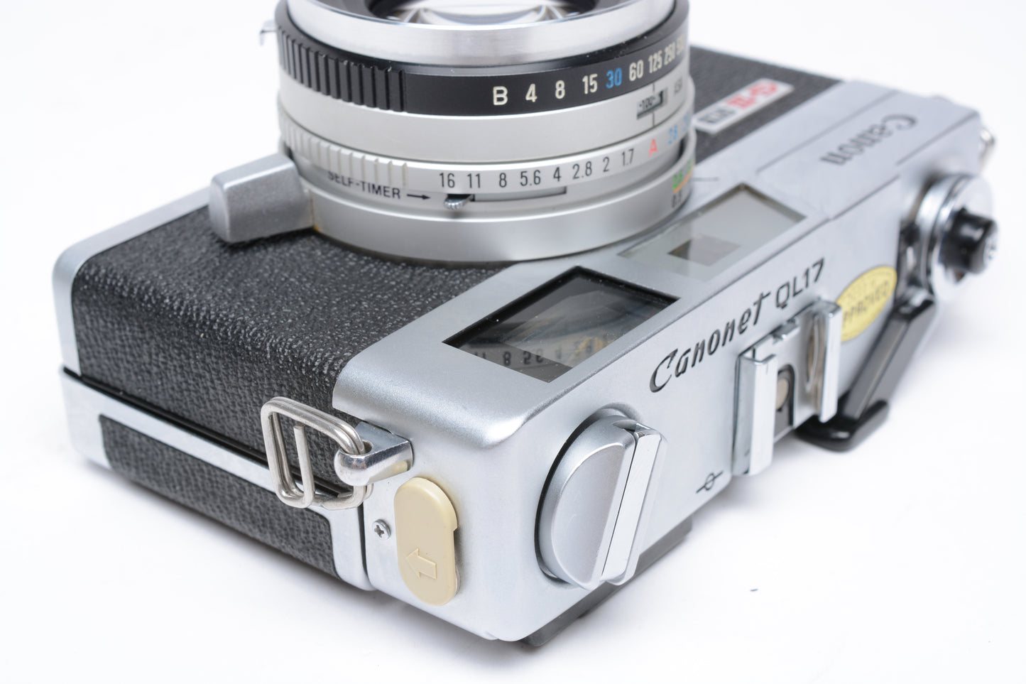 Canon Canonet QL17 GIII Rangefinder Camera w/40mm 1.7 Lens, New seals, Tested