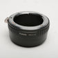 Fotasy Nikon F to Sony E mount adapter