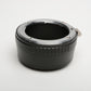 Fotasy Nikon F to Sony E mount adapter