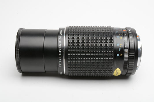 Pentax-M SMC 80-200mm f4.5 PK Mount w/Caps+Case