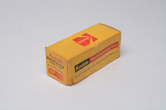 Kodak VP116 116 format Verichrome Pan film in sealed box exp. 1975
