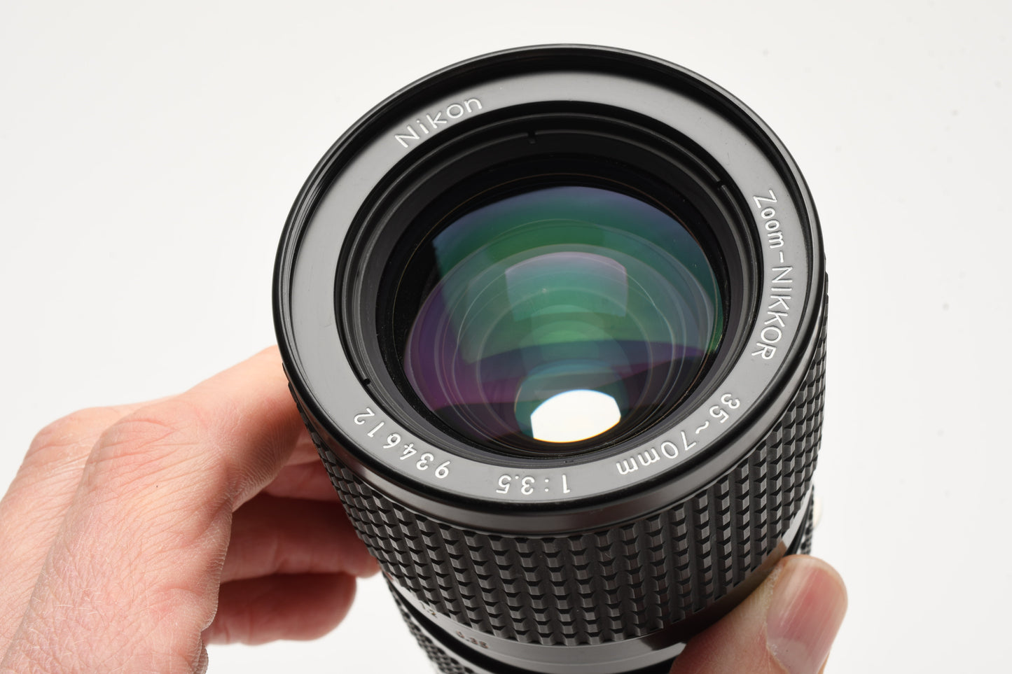 Nikon Nikkor 35-70mm f3.5 AI-S zoom lens w/Macro, clean and sharp