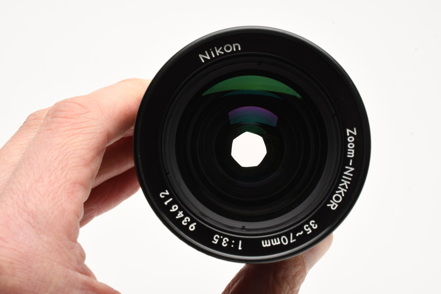 Nikon Nikkor 35-70mm f3.5 AI-S zoom lens w/Macro, clean and sharp