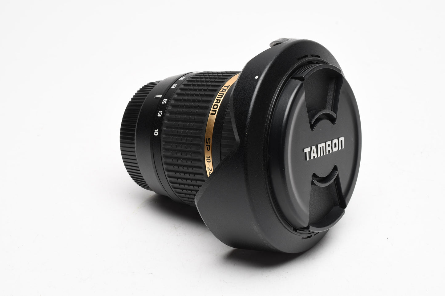 Tamron SP 10-24mm f3.5-4.5 Di II B001 wide zoom for Sony A Mount +Hood, Mint-