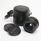 Pentax-M SMC 24mm f2.8 wide lens PK Mount w/Caps+Case