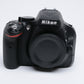 Nikon D5200 DSLR Camera Body Only w/ Cap - BARGAIN / PARTS - Very Clean!