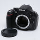 Nikon D5200 DSLR Camera Body Only w/ Cap - BARGAIN / PARTS - Very Clean!