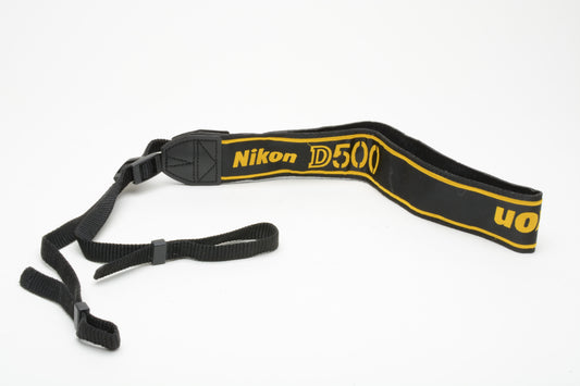 Nikon D500 Genuine camera strap, nice & clean