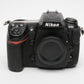 Nikon D300 DSLR Body, 2batts, charger, manual, USB, strap, only 10,547 Acts, clean