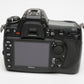 Nikon D300 DSLR Body, 2batts, charger, manual, USB, strap, only 10,547 Acts, clean