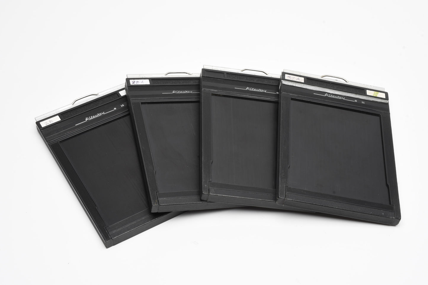 4X 4x5 Graphic Riteway Film holder sheet film holders #1284, Clean