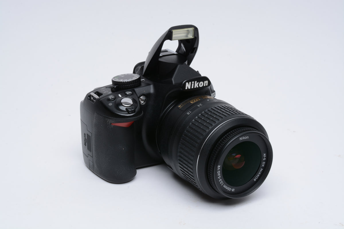 Nikon D3100 DSLR w/ AF-S Nikkor 18-55mm f3.5-5.6G VR Boxed Kit