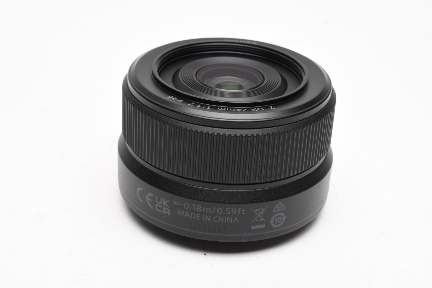 Nikon Nikkor Z 24mm f1.7 Z DX lens, HN-42 Hood, Mint-, Boxed, USA
