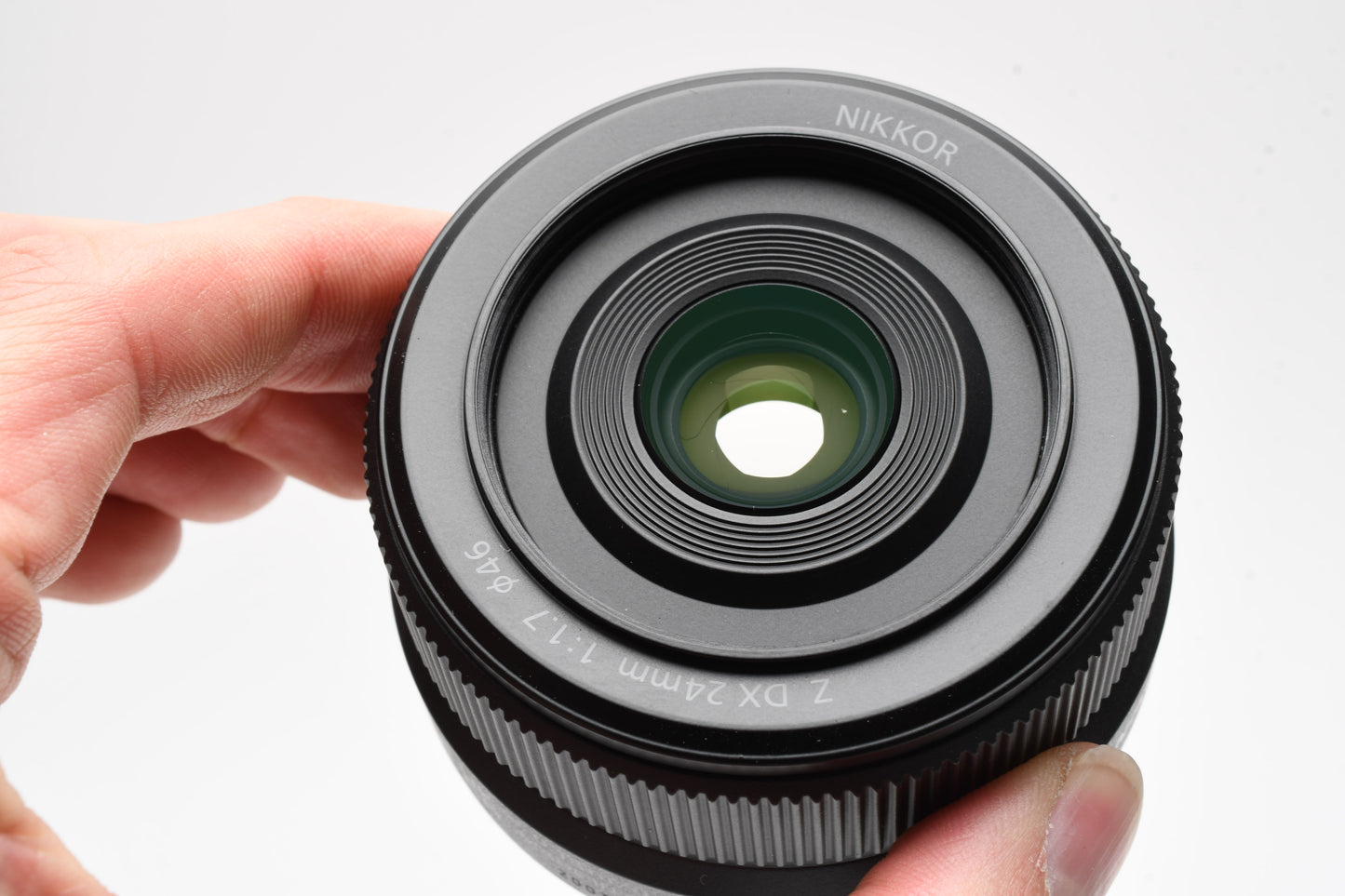 Nikon Nikkor Z 24mm f1.7 Z DX lens, HN-42 Hood, Mint-, Boxed, USA