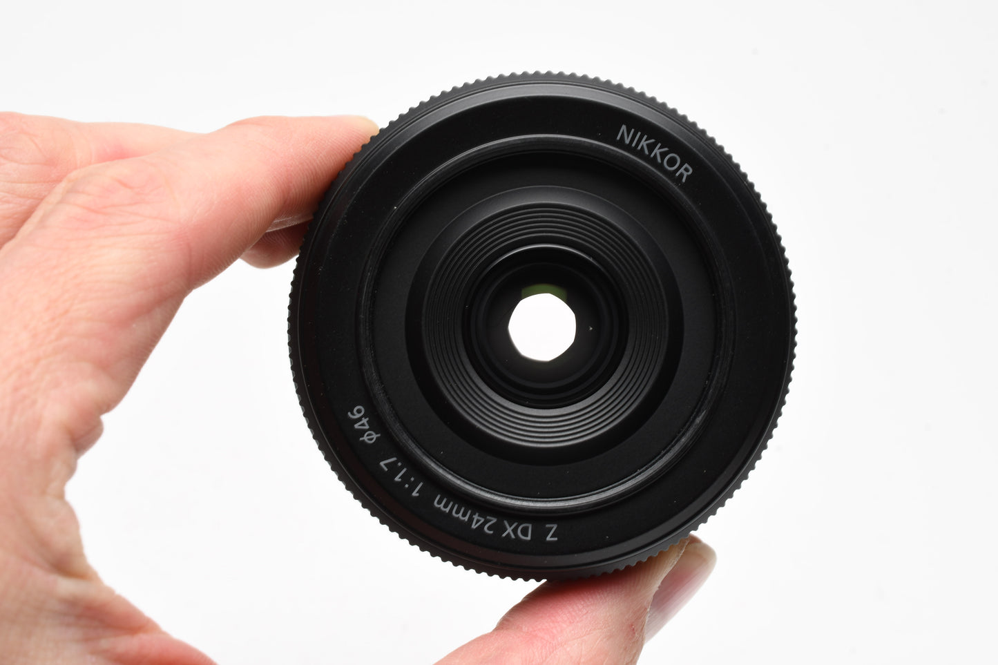 Nikon Nikkor Z 24mm f1.7 Z DX lens, HN-42 Hood, Mint-, Boxed, USA