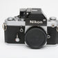 Nikon F2 35mm SLR body w/DP-1 finder, very clean & accurate, Nice!