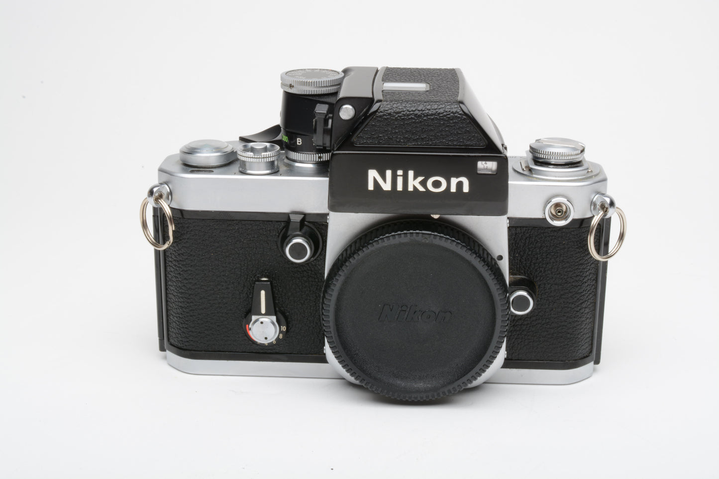 Nikon F2 35mm SLR body w/DP-1 finder, very clean & accurate, Nice!