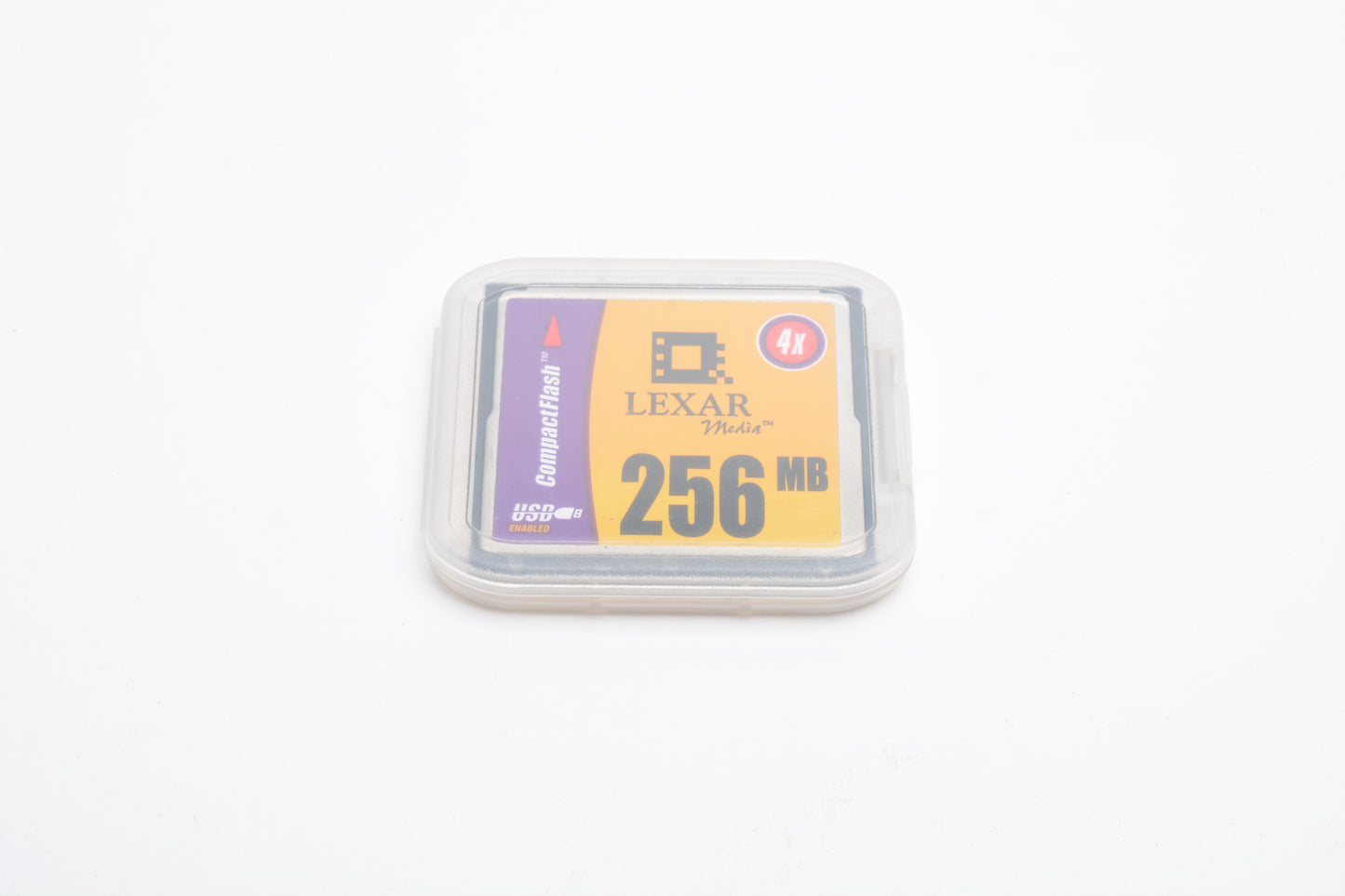 Lexar 256MB 4x Speed CF Card w/ jewel case, formatted