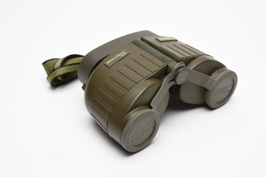 Steiner 8 x 30 Military Marine Binoculars, caps, Very clean and sharp!