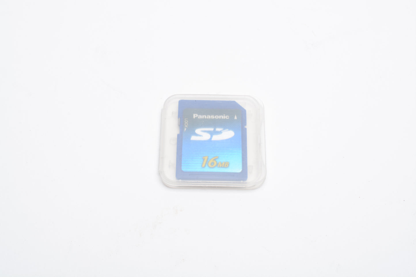 Panasonic 16MB SD Card w/ jewel case (for early digital cameras)